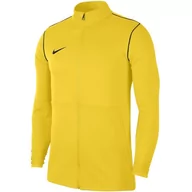 Bluzy dla dziewczynek - Nike, Bluza dziecięca, Y Park 20 Jacket BV6906 719, żółty, rozmiar S - miniaturka - grafika 1