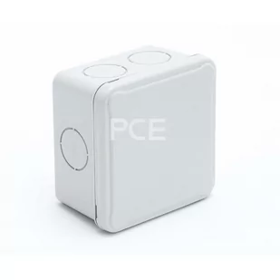 PCE POLSKA Puszka n/t 108x108x64 osłabiona - Puszki elektryczne i akcesoria - miniaturka - grafika 1