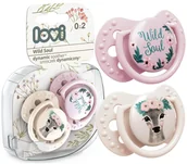 Smoczki uspokajające - LOVI SMOCZEK USPOKAJAJĄCY WILD SOUL 0-2m 2szt. - miniaturka - grafika 1