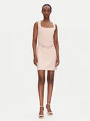 Sukienki - Rinascimento Sukienka koktajlowa CFC0124908003 Różowy Regular Fit - miniaturka - grafika 1