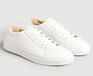 Trampki męskie - Superdry Męskie Trampki Sznurowane Białe 41 Żtq - miniaturka - grafika 1