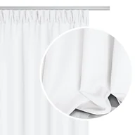 Zasłony - Zasłona gotowa na taśmie Viva 140x250 (biała) - miniaturka - grafika 1