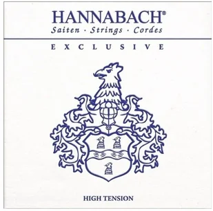 Hannabach Klassik Gita rrensaiten z serii Exclusive High Tension  komplet 652747 - Struny gitarowe  - miniaturka - grafika 1