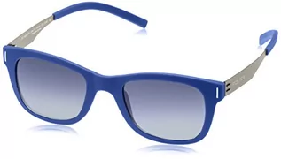 Okulary przeciwsłoneczne - Police Okulary przeciwsłoneczne SPL156 Rival, Półmatowy niebieski, 50mm - grafika 1