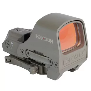 Holosun - Celownik kolimatorowy Open Reflex HS510C FDE Multi Reticle - Solar Panel - Amunicja i osprzęt ASG - miniaturka - grafika 1