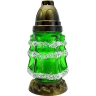 Lampiony i znicze - Znicz choinka LA95/352P 18 cm zielony - miniaturka - grafika 1