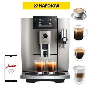 Ekspres do kawy Jura E8 Midnight Silver ED - Ekspresy do kawy Ekspres do kawy Jura E8 Midnight Silver ED - Ekspresy do kawy - miniaturka - grafika 1