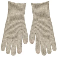 Rękawiczki dla dzieci - Eleganckie rękawiczki dla dziewczynki Noviti RZ088-G-01 Beżowe - miniaturka - grafika 1