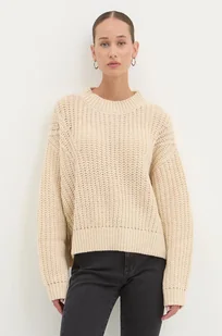 Billabong sweter Good Fortune damski kolor beżowy ciepły EBJSW00128 - Swetry damskie - miniaturka - grafika 1