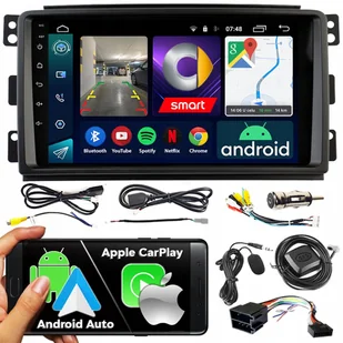 Radio samochodowe 2DIN NCS RS-305 SMART FORTWO 2005-2010 Android nawigacja - Radia samochodowe - miniaturka - grafika 1