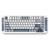 Klawiatury - MCHOSE X75 (Navy Blue) - Bezprzewodowa gaming klawiatura 75% RGB (US English - ANSI) - miniaturka - grafika 1