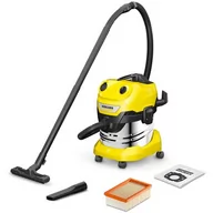 Odkurzacze przemysłowe - Odkurzacz KARCHER WD 4 S V-20 5 22 EU 1.628-260.0 Żółto-Srebrny - miniaturka - grafika 1