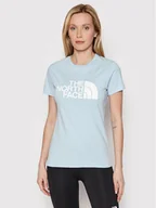 Koszulki sportowe damskie - The North Face T-Shirt Easy NF0A4T1Q Niebieski Regular Fit - miniaturka - grafika 1