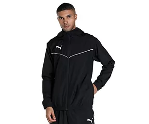 Puma Męska kurtka treningowa Teamrise All Weather czarny Black White XL 657396 - Kurtki męskie - miniaturka - grafika 1