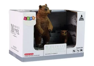 Zestaw 2 Figurek Niedźwiedź Brunatny z Młodym - Figurki dla dzieci - miniaturka - grafika 3