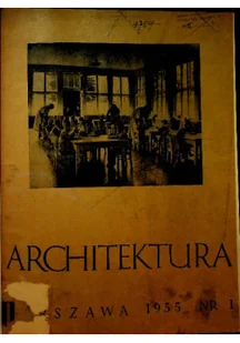Architektura Miesięcznik Nr 1 / 55 - Książki o kulturze i sztuce - miniaturka - grafika 1