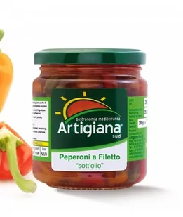 Artigana peperoni w marynacie 280gr IT - Pasztet i przetwory mięsne - miniaturka - grafika 1