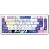 Klawiatury - Redragon Cyrus PRO RGB Biało-niebieski - miniaturka - grafika 1