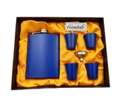 Piersiówki - Zestaw upominkowy kieliszki piersiówka prezent upominek - miniaturka - grafika 1