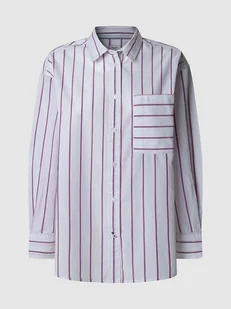 Pepe Jeans Koszula "Cherry" w kolorze biało-jasnoróżowo-czarnym - Bluzki damskie - miniaturka - grafika 1