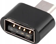 Adaptery i przejściówki - Adapter USB Vivanco Vivanco adapter microUSB - USB-A OTG 45234 - miniaturka - grafika 1