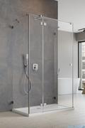 Kabiny prysznicowe - Radaway Essenza Pro Brushed Nickel Kdj+S kabina 100x100x100cm lewa szczotkowany nikiel 10097310-91-01L/10098100-01-01/10098100-01-01 - miniaturka - grafika 1