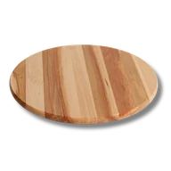 Tace i patery - Deska drewaniana patera kolorowa obrotowa 35 cm - miniaturka - grafika 1