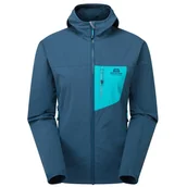 Kurtki i kamizelki sportowe damskie - Kurtka damska Mountain Equipment Echo Hooded Jacket Women's Rozmiar: M / Kolor: niebieski - miniaturka - grafika 1