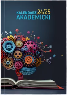 Kalendarz akademicki A5 tyg PCV bezbarwny idea - Wokół Nas - Kalendarze - miniaturka - grafika 1