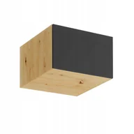 Szafki kuchenne - Szafka kuchenna nadstawka głęboka Vinto 60cm szary - miniaturka - grafika 1