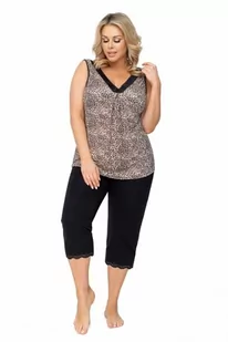 Donna Omena Piżama damska Plus Size - Piżamy damskie - miniaturka - grafika 1