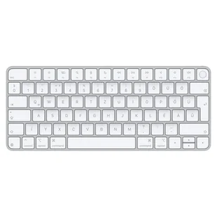Apple MXCK3MG/A klawiatura Uniwersalne USB + Bluetooth QWERTZ Węgierski Srebrny, Biały MXCK3MG/A - Klawiatury - miniaturka - grafika 1