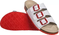 Obuwie robocze - Buty zawodowe - M&C® kolor biało-czerwony roz.37 - miniaturka - grafika 1