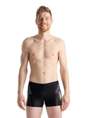 Kąpielówki męskie - Arena Kąpielówki w kolorze czarno-białym - miniaturka - grafika 1