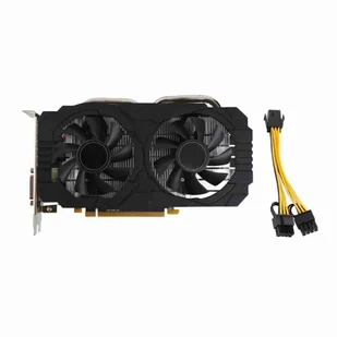 Karta graficzna RX580 8 GB GDDR5 256 bitów, obsługa 8K 2 chłodzenie - Akcesoria i części AGD - miniaturka - grafika 1