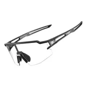 Okulary sportowe - Okulary rowerowe ROCKBROS 10175 Czarny - miniaturka - grafika 1