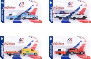Majorette French Touch z przyczepą mix - Samochody i pojazdy dla dzieci - miniaturka - grafika 1