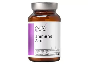 OstroVit Kompleks IMMUNE AID na odporność 90 wege kaps. OstroVit Pharma - SKLEP W LUBLINIE - - Witaminy i minerały - miniaturka - grafika 1
