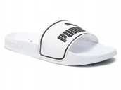 Klapki i japonki męskie - Klapki Puma Leadcat 384139-02 Męskie Sportowe Basenowe Plażowe Białe 44,5 - miniaturka - grafika 1