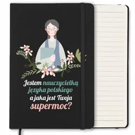 Notesy i bloczki - NOTES LINIE 120 STR PREZENT DLA NAUCZYCIELKI POLSKIEGO DZIEŃ NAUCZYCIELA WZ - miniaturka - grafika 1