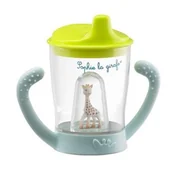 Kubki dla dzieci - Żyrafa Sophie (Sophie La Girafe) Kubek niekapek z figurką w środku 6m+ 180ml, 1 szt. - >>> DARMOWA od 99zł <<< - miniaturka - grafika 1
