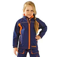 Kurtki i płaszcze dla chłopców - Planam 6131098 rozmiar 98/104 'Junior' kurtka softshell - morski niebieski/pomarańczowy - miniaturka - grafika 1