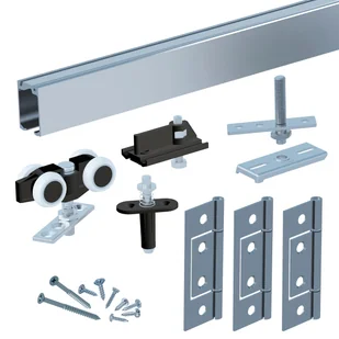 System do drewnianych drzwi składanych Kappa 1500 mm Spaceo - Meble modułowe i akcesoria System do drewnianych drzwi składanych Kappa 1500 mm Spaceo - Meble modułowe i akcesoria - miniaturka - grafika 1