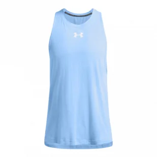 Męski top do koszykówki Under Armour UA Zone Tank - niebieski - UNDER ARMOUR - Koszulki sportowe męskie - miniaturka - grafika 1