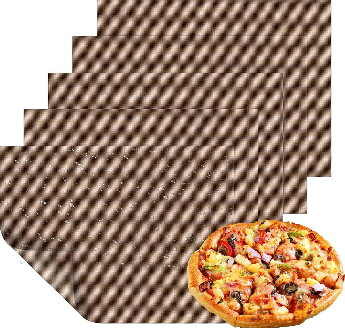 PAPIER DO PIECZENIA 5 SZTUK 40X30CM WIELOKROTNY GRUBY MATA PIEKARNIK