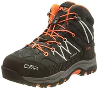 Buty trekkingowe damskie - CMP Damskie buty trekkingowe Rigel Mid Shoe Wp, Antracite Flash Orange, 31 EU - miniaturka - grafika 1