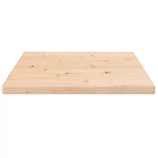 Blat stołu, 50x50x2,5 cm, lite drewno sosnowe, kwadratowy Lumarko! - Meble modułowe i akcesoria - miniaturka - grafika 4