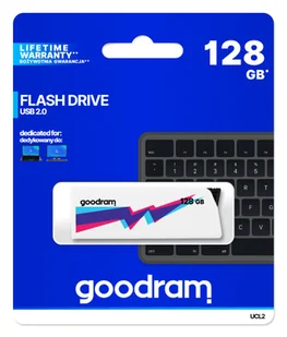 Goodram Cl!ck 128GB (UCL2-1280W0R11) - Pendrive - miniaturka - grafika 2