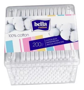 TORUŃSKIE ZAKŁ.MAT.OPAT. Bella Cotton patyczki higieniczne do uszu 200 sztuk 9039430 - Przeziębienie i grypa - miniaturka - grafika 1