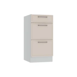 Szafka Dolna Alto 3 Szuflady 40X82 Cm Mdf Kaszmir - Szafki kuchenne - miniaturka - grafika 1